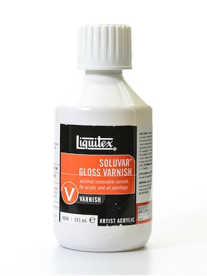 Liquitex Soluvar Final Picture Varnish Gloss 8 Oz. Bottle (6008)