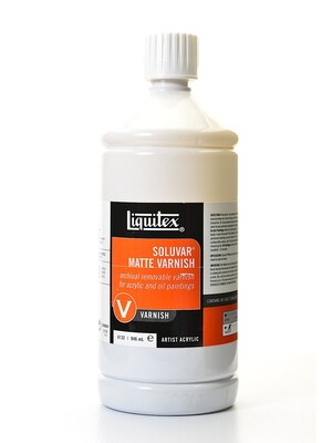 Liquitex Soluvar Final Picture Varnish Matte 32 Oz. Bottle (6132)