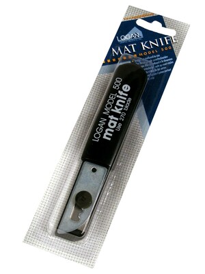 Logan Graphic Products Mat Knife Knife [Pack Of 2] (2PK-500)