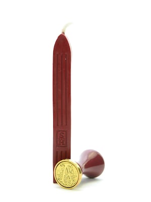 Manuscript Chronicle Wax And Seal Range Initial A (MSH725A)