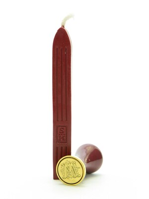 Manuscript Chronicle Wax And Seal Range Initial M (MSH725M)