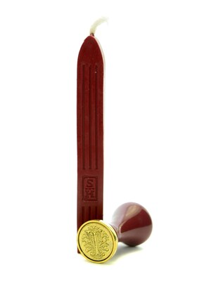 Manuscript Chronicle Wax And Seal Range Initial T (MSH725T)