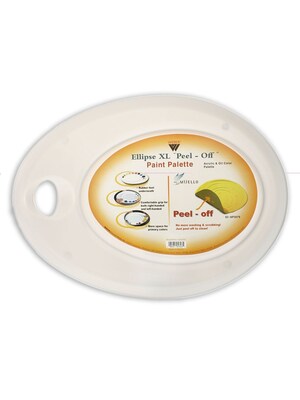 Martin/Universal Mijello Ellipse Palette 7 3/4 In. X 10 1/2 In. X 3/4 In. [Pack Of 2] (2PK-92-AP3078)