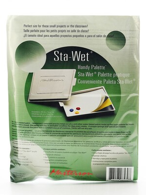 Masterson Sta-Wet Handy Palette Each No. 857 Sta-Wet Handy Palette  (857)