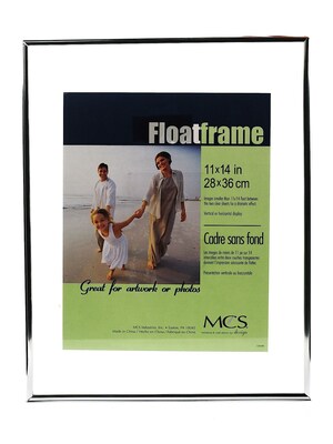 Mcs Original Float Frame Silver 11 In. X 14 In. (24332)
