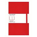 Moleskine Classic Hard Cover Notebooks Red 3 1/2 In. X 5 1/2 In. 80 Pages, Sketch [Pack Of 2] (2PK-9788862930307)