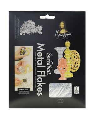 Mona Lisa Metal Flakes Silver (0010010)