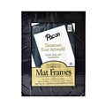 Pacon Pre-Cut Mat Frames Black Pack Of 12 (72570)