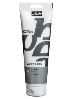 Pebeo Acrylic Gel Mediums Gloss 250 Ml Tube (524180)