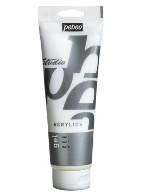 Pebeo Acrylic Gel Mediums Matt 250 Ml Tube [Pack Of 2] (2PK-524220)