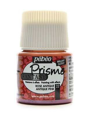 Pebeo Fantasy Moon Effect Paint Antique Pink 45 Ml [Pack Of 3] (3PK-167021CAN)