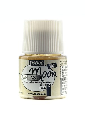 Pebeo Fantasy Moon Effect Paint Pearl 45 Ml [Pack Of 3] (3PK-167020CAN)