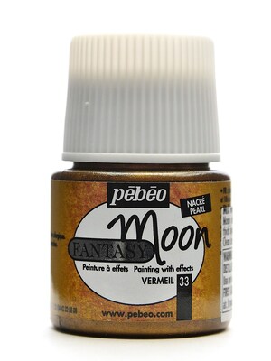Pebeo Fantasy Moon Effect Paint Vermeil 45 Ml [Pack Of 3] (3PK-167033CAN)