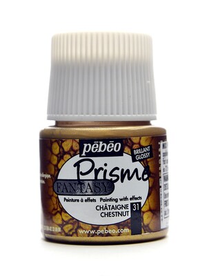 Pebeo Fantasy Prisme Effect Paint Chestnut 45 Ml [Pack Of 3] (3PK-166031CAN)