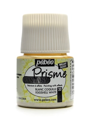 Pebeo Fantasy Prisme Effect Paint Eggshell White 45 Ml [Pack Of 3] (3PK-166020CAN)