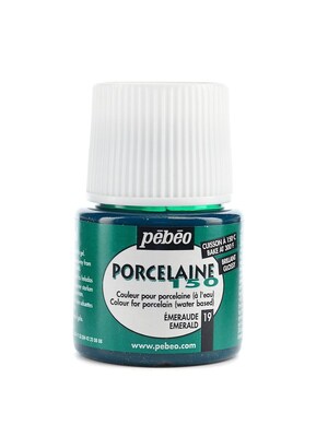 Pebeo Porcelaine 150 China Paint Emerald 45 Ml [Pack Of 3] (3PK-024-019)