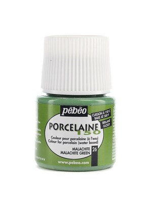 Pebeo Porcelaine 150 China Paint Malachite Green 45 Ml [Pack Of 3] (3PK-024-026)