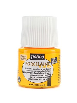 Pebeo Porcelaine 150 China Paint Marseille Yellow 45 Ml [Pack Of 3] (3PK-024-002)