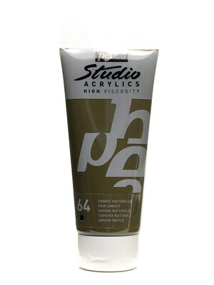 Pebeo Studio Acrylic Paint Raw Umber 100 Ml [Pack Of 3] (3PK-831-064)
