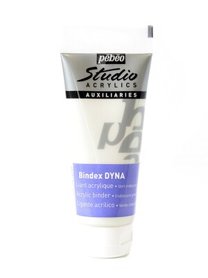 Pebeo Studio Acrylics Gloss Bindex Dyna Iridescent Binder Green [Pack Of 2] (2PK-524242)