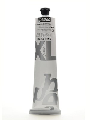 Pebeo Studio Xl Oil Paint Imitation Zinc White 200 Ml [Pack Of 2] (2PK-200046)