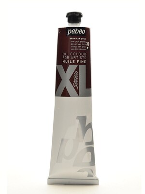 Pebeo Studio Xl Oil Paint Van Dyck Brown 200 Ml [Pack Of 2] (2PK-200030)