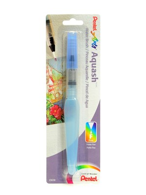 Pentel Aquash Water Brush Small Fine Point, Empty [Pack Of 2] (2PK-FRHFBP)