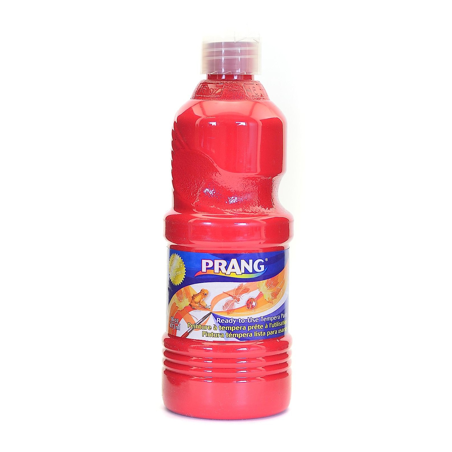Prang Ready To Use Tempera Paint Red 16 Oz.  [Pack Of 4] (4PK-21601)