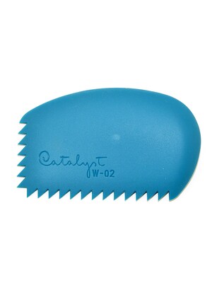 Princeton Catalyst Silicone Tools Wedge No. 2 Blue [Pack Of 2] (2PK-W-02)