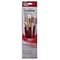 Princeton Real Value Series 9000 Red Short Handled Brush Sets 9120 Set Of 4 (9120)