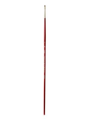 Princeton Series 4000 Best Synthetic Sable Brushes Size 0 Long Handle Bright (4000B-0)
