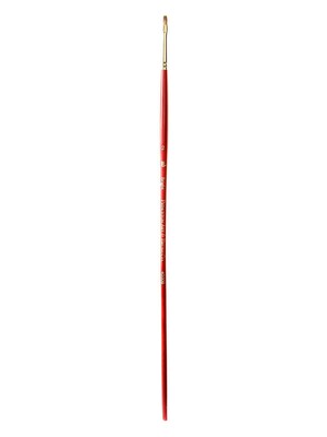 Princeton Series 4000 Best Synthetic Sable Brushes Size 2 Long Handle Bright (4000B-2)