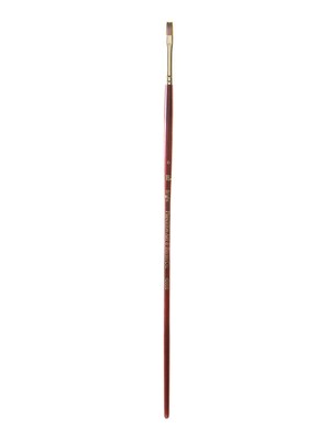 Princeton Series 4000 Best Synthetic Sable Brushes Size 6 Long Handle Bright (4000B-6)
