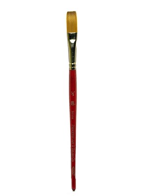 Princeton Series 4050 Synthetic Sable Watercolor Brushes 1/2 In. Short Handle Stroke (4050ST-050)