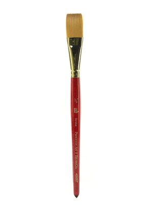 Princeton Series 4050 Synthetic Sable Watercolor Brushes 3/4 In. Short Handle Stroke (4050ST-075)