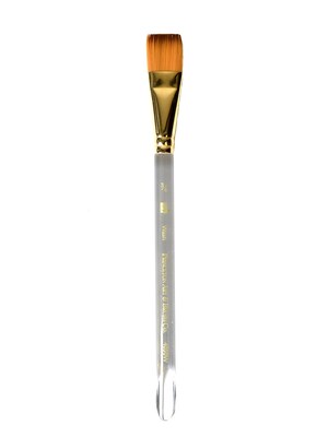 Princeton Series 4050 Synthetic Sable Watercolor Brushes 3/4 In. Short Handle Wash (4050W-075)