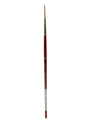 Princeton Series 4050 Synthetic Sable Watercolor Brushes 4 Short Handle Liner (4050L-4)
