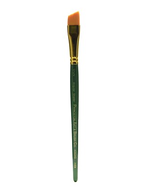 Princeton Series 4350 Synthetic Watercolor  And  Acrylic Brushes 1/2 In. Angular Shader (4350AS-050)