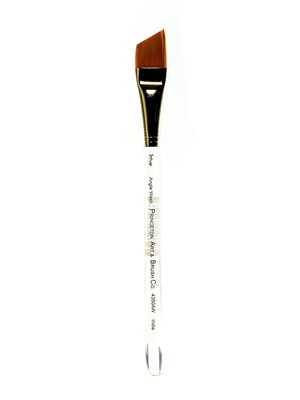 Princeton Series 4350 Synthetic Watercolor  And  Acrylic Brushes 3/4 In. Angular Wash (4350AW-075)