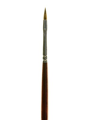 Princeton Series 7000 Long Handled Kolinsky Sable Brushes Filbert Size 2 (7000FB2)