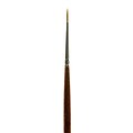 Princeton Series 7000 Long Handled Kolinsky Sable Brushes Round Size 0 (7000R0)