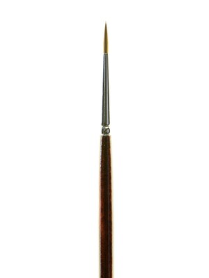 Princeton Series 7000 Long Handled Kolinsky Sable Brushes Round Size 4 (7000R4)