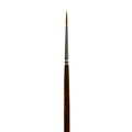 Princeton Series 7000 Long Handled Kolinsky Sable Brushes Round Size 4 (7000R4)