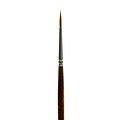Princeton Series 7000 Long Handled Kolinsky Sable Brushes Round Size 6 (7000R6)