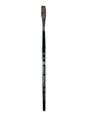 Princeton Series 7050 Short Handled Kolinsky Sable Brushes Size 10 Flat (7050F-10)