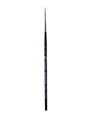 Princeton Series 7050 Short Handled Kolinsky Sable Brushes Size 2 Liner (7050L-2)