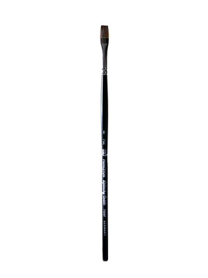 Princeton Series 7050 Short Handled Kolinsky Sable Brushes Size 8 Flat (7050F-8)