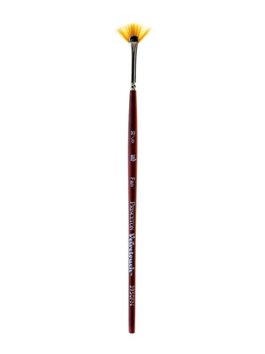 Princeton Velvetouch Mixed Media Brushes 10/0 Fan (3950FN-10/0)