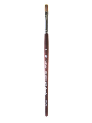 Princeton Velvetouch Mixed Media Brushes 6 Flat Shader (3950FS-6)