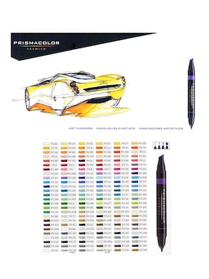 Prismacolor Marker Sets Assorted Set Of 156 (3746)
